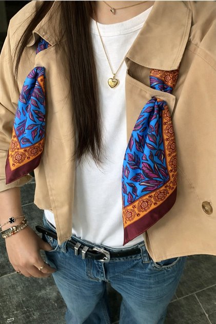 Colorful Brand Scarf 55*55