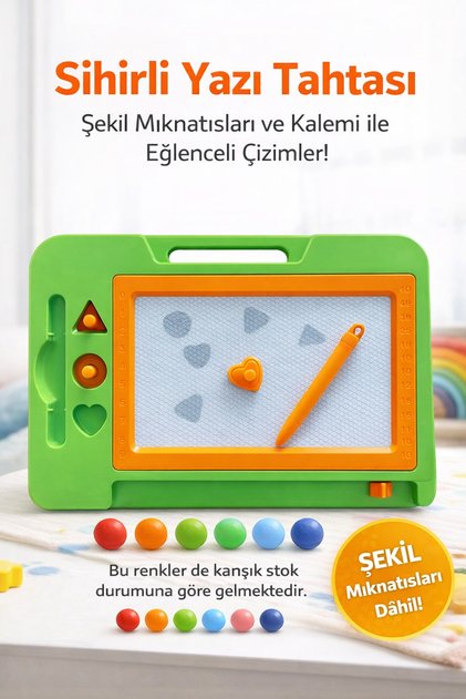 Yaz Sil Mıknatıslı Manyetik Yazı Tahtası