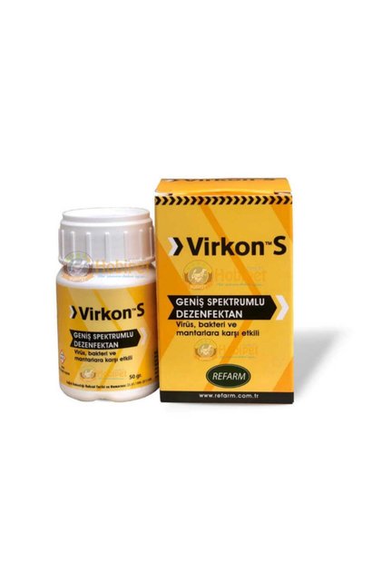 Virkon-s Geniş Spektrumlu Dezenfektan 50g