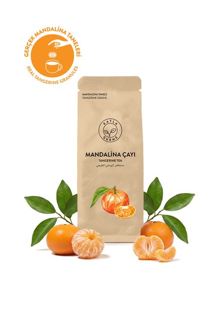 Mandarin Tea - Real Mandarin Fruit Grain Tea - 1 kg