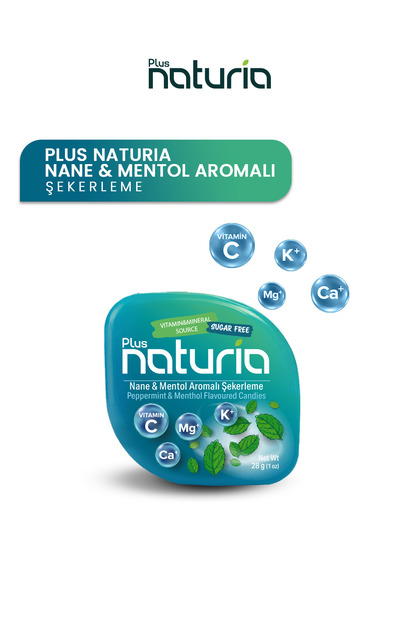 Şekersiz Şekerleme | Stevialı , Nane & Mentol Aromalı Vitaminli Şekerleme