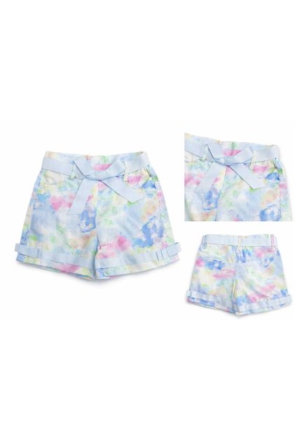 Girl's Rainbow Patterned Shorts 1/2/3/4/5/6/4/8 Years