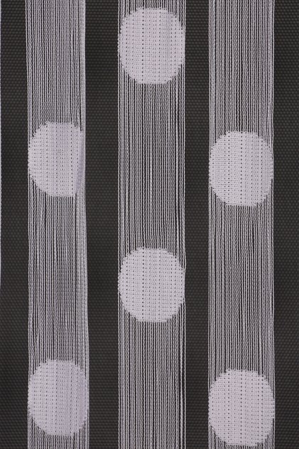 Polka Dot Model White Color Rope Curtain Ready-made Buttons Sewn Rope Curtain