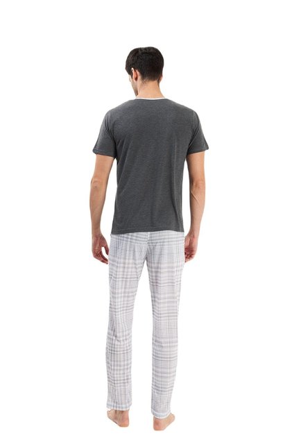 Half Sleeve Men's Pajama Set Epj839