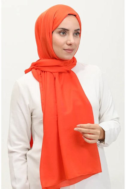 Madame Mary Soft Shawl 19084-13 Orange