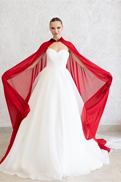 sachin and babi light blue dress Wedding Dresses Vestidos Longos Vermelhos Dark Red Chiffon Red V Neck Ball  Gown KSDN Luxury Red main image 1