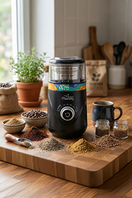 Any Morning SH25836B Dijital Zamanlayıcılı 25 Öğütme Ayarlı