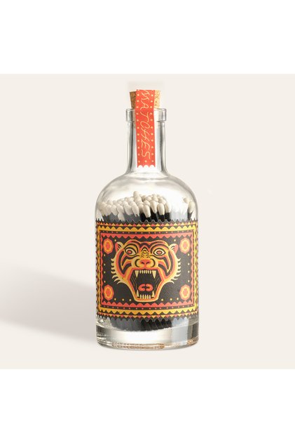 Roar Stamp Renkli Ahşap Kibrit Hediyelik Eşya 19 Cm X 8 Cm