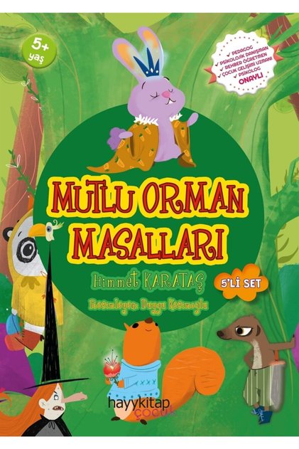 Mutlu Orman Masalları 5’li Set - Himmet Karataş 9786257685337