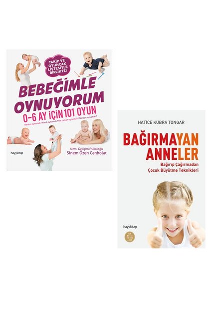 Bağırmayan Anneler Ve Bebeğimle Oynuyorum Seti