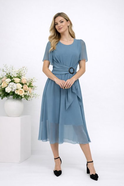 Rochie Albastra Eleganta Elisabeta - XL(42)