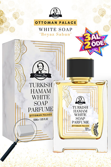 Ottoman Serisi Beyaz Sabun Kokulu Parfüm White Soap 55ml