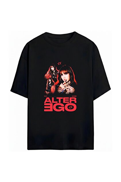 Grove Fashion Blackpink Jisoo İn Your Area Unisex Ovesize T-Shirt