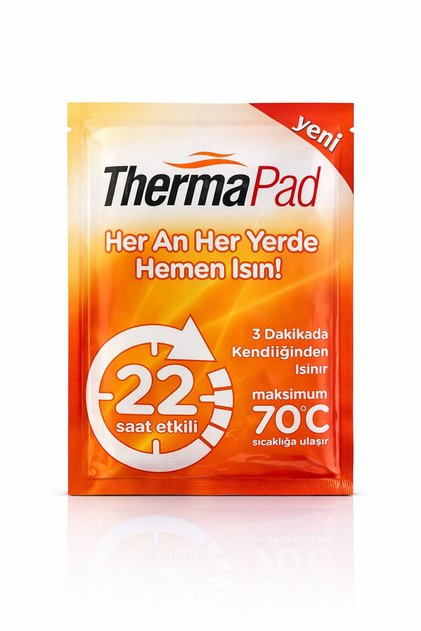 Thermapad Pratik Cep Sobası 22 saate kadar etkili