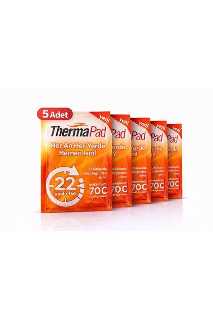 Thermapad Pratik Cep Sobası 22 saate kadar etkili 5 Adet