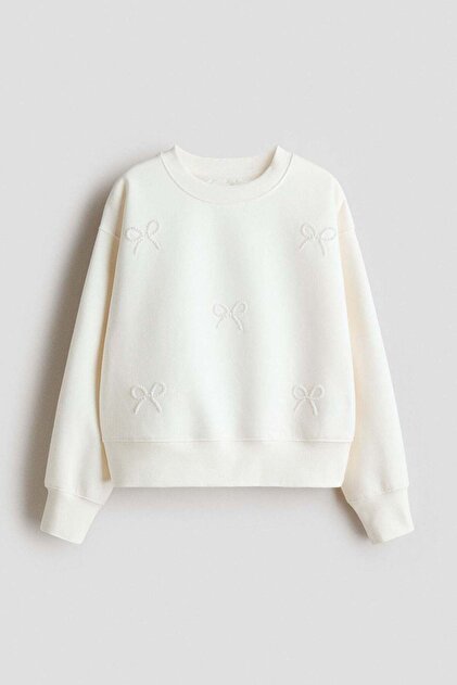 Motif-detail sweatshirt