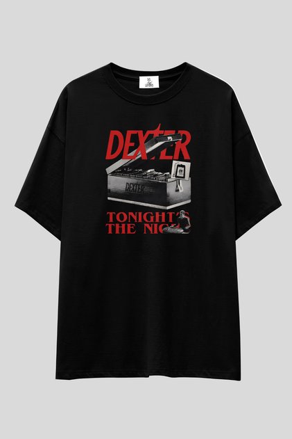 Dexter T-Shirt | Unisex 100% Cotton Black & White Design Tee