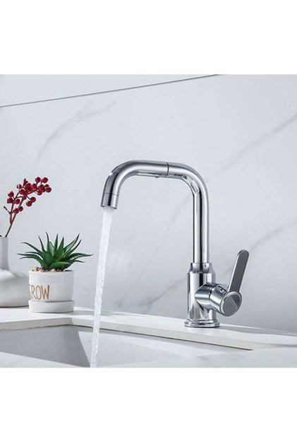 Swivel Faucet360 Degree with Hot And Cold Control, Suitable for Kitchen And Bathroom Sinks
