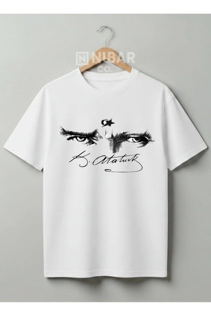Mustafa Kemal Ataturk Designed Cotton T-Shirt National Holidays Special Series Children & Adult-Unisex