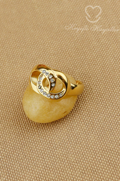 Steel Ring - Adjustable Steel Interlocking Ring Model Ring Does Not Tarnish or Fade