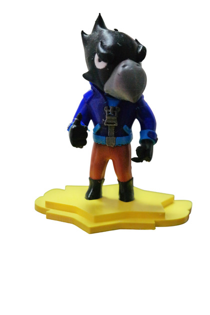 Crow Figürü (Tek Parça Renkli Üretim) - Brawl Stars Koleksiyonu