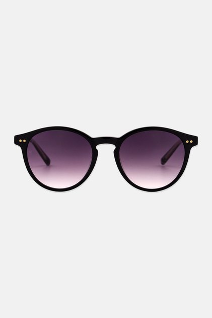 Women TH 2159/S Round Sunglasses, Black