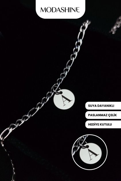 Letter a Bracelet – Stainless Steel Bracelet, Gift for Lover, Spouse, Mother, Father, Friend