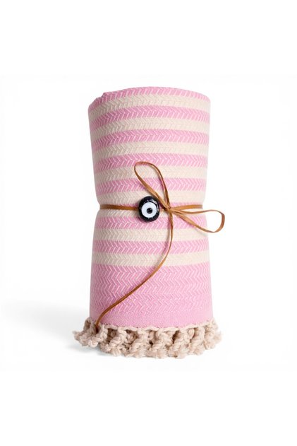 Side Peshtemal (100X180 cm) 100% Cotton Lightweight Quick-Drying Beach & Bath Towel