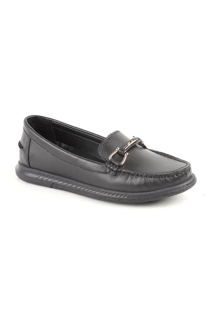 L081.24111 Genuine Leather Rubber Sole Daily Ballerina Shoes