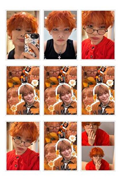 sevimliflower HAN JİSUNG STRAY KİDS 1 ADET FOTOKART PVC KAPLI 9*6