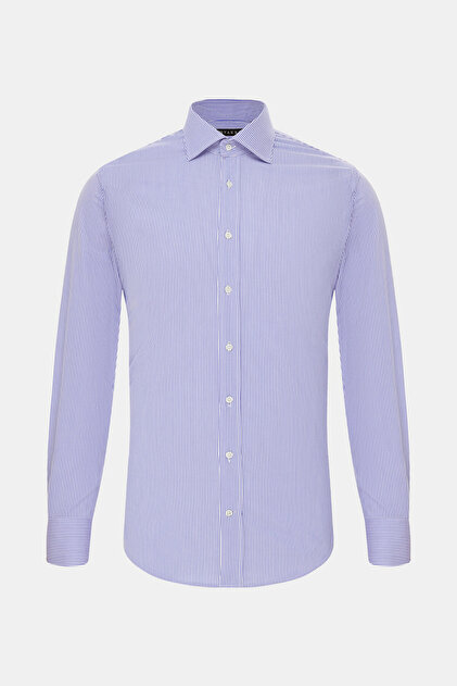NON-IRON ÇİZGİLİ DESENLİ GÖMLEK