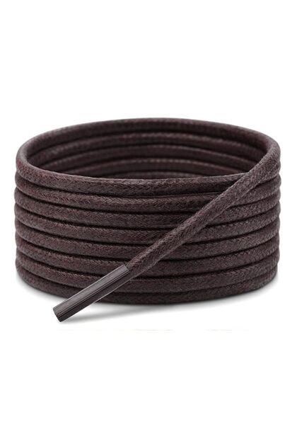 150 cm Round Waxed Laces, Durable & Stylish Boot Sports Casual Shoelaces, 1 Pair
