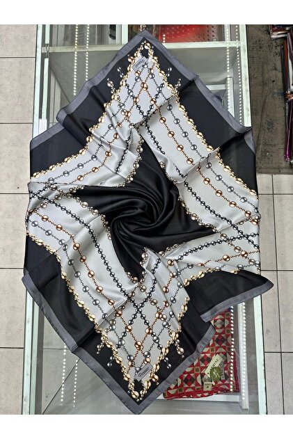 Patterned Crystal Scarf