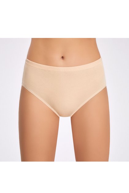 Women's 100% Cotton Ribbed Edge Plus Size 12-Pack Bato Panties