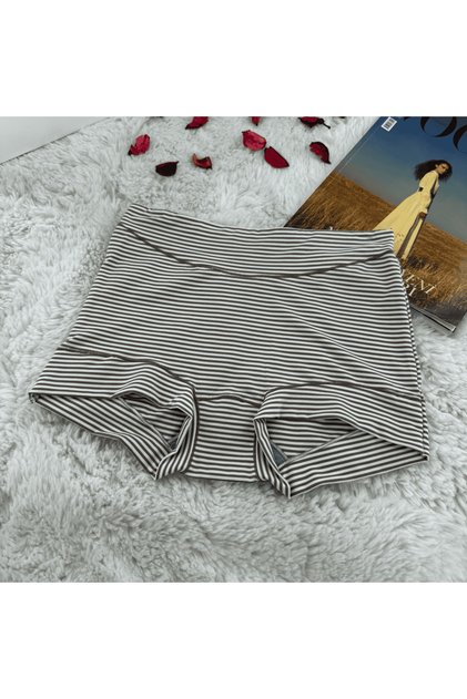 Striped Boxer Briefs Seamless No Trace Soft Women's Underwear