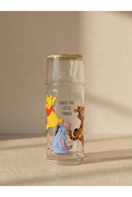 LCW HOME Karışık Winnie The Pooh Baskılı Cam Sürahi 700 Ml