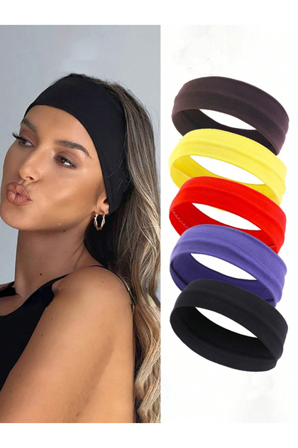 Pack of 5 - Colorful Headband