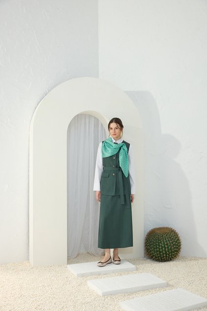 Emerald Handcrafted Skirt