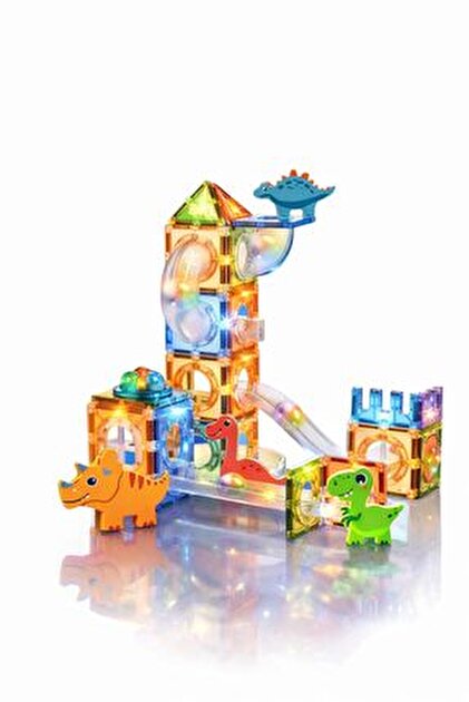 oydaş oyuncak 03-CH1158 7,5 CM MANYETİK BLOKLAR 64 PCS - Fiyatı