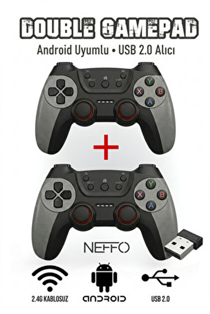 Kensa Ps 4 Joystick Tablet Telefon Pc Uyumlu Titreşimli Oyun Kolu