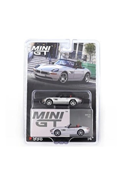 mini gt 1/64 ölçek 1082 numara bmw z8 alpina diecast metal model