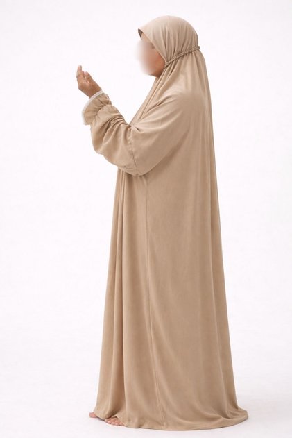 Women Prayer Dress Elastic Model