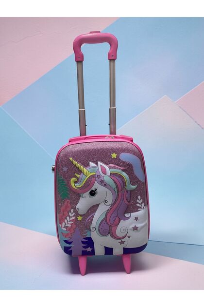 UNICORN KIZ ÇOCUK KABİN BOY VALİZ