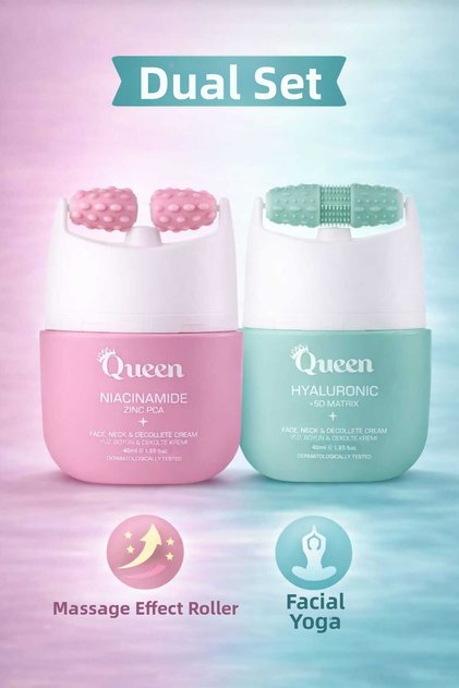 Intense Moisturizing and Brightening Double Set with Niacinamide and Hyaluronic Acid