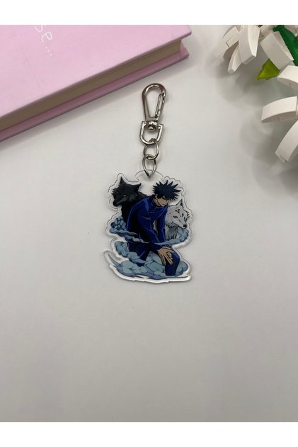 Jujutsu Kaisen Anime Megumi Fushiguro Anime Acrylic Keychain / Bag Ornament