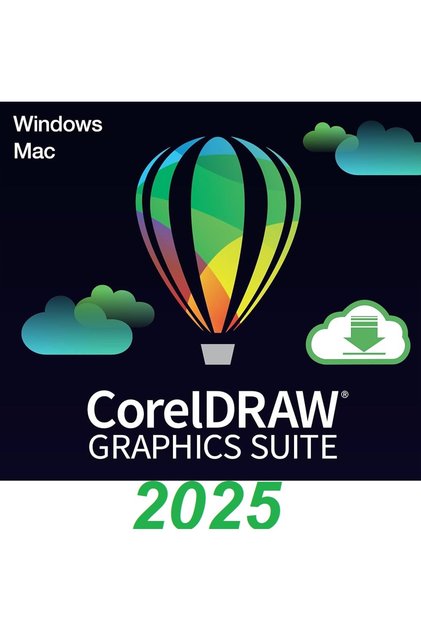 CorelDRAW Graphics Suite / Technical Suite 2025 (Windows) - 3 Cihaz Ömür Boyu Abonelik Kodu