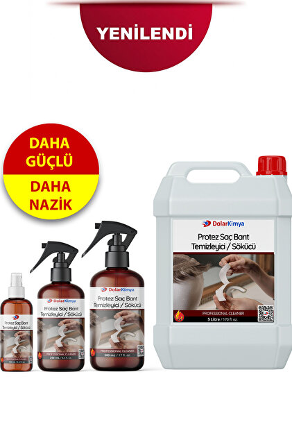 Dolar Kimya Protez Saç Bant Sökücüsü Temizleyicisi (Alkol Bazlı