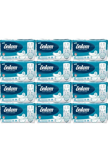 Adult Diapers with Waist Band Textile Surface XL - Extra Large - Extra Large 360 Pieces (12Pk*30)
