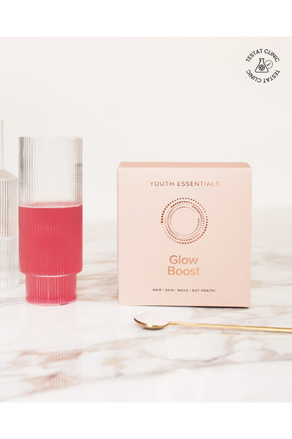 Pudră de colagen Glow Boost, supliment alimentar, 258 g,