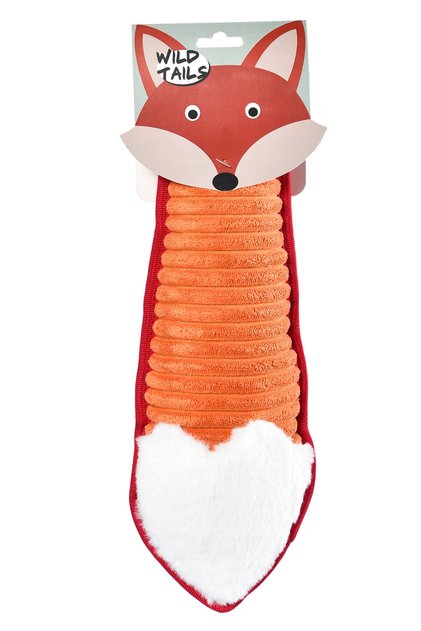 Fox Tail Sound Dog Plush Toy
